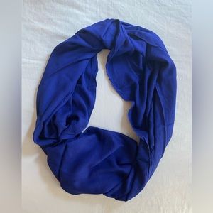 Cobalt Infinity Pashmina Scarf